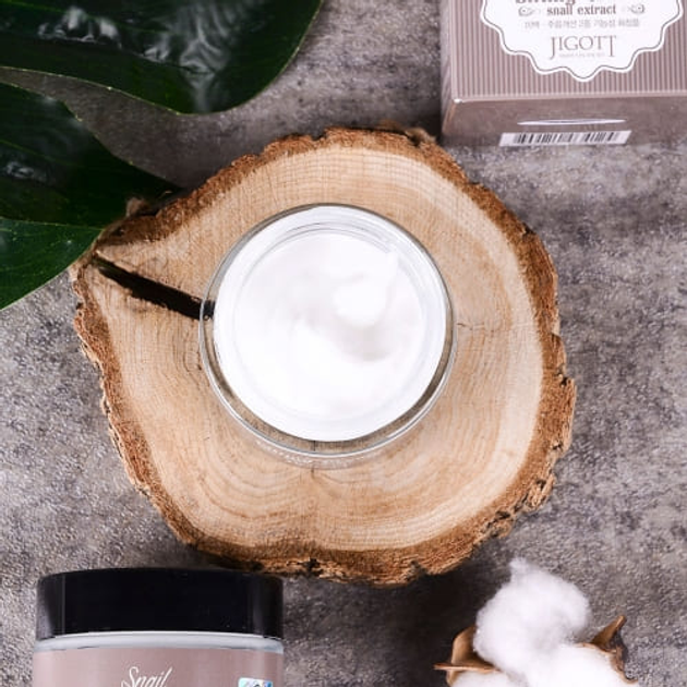 Крем для лица Jigott Муцин Улитки Snail Lifting Cream 70 мл (8809210034124) 