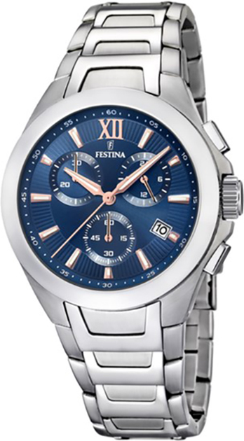Zegarki męskie Festina Timeless Chronograph 16678/B - obraz 1