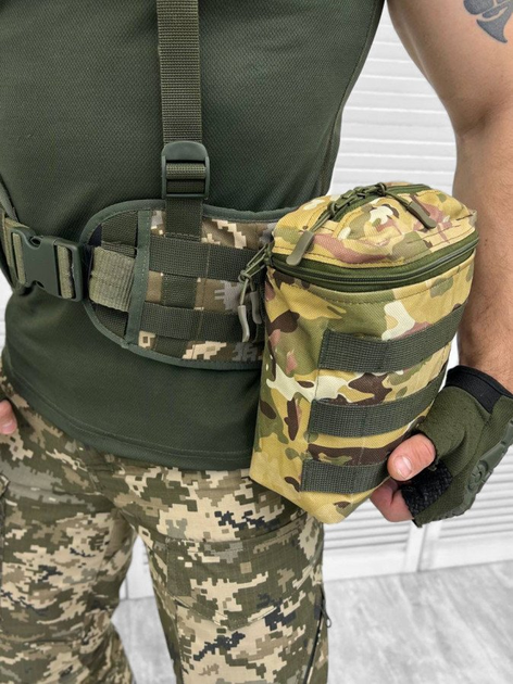 Утилітарна тактична армійська сумка для патронів та інструментів MTK ДМ7334 - изображение 2