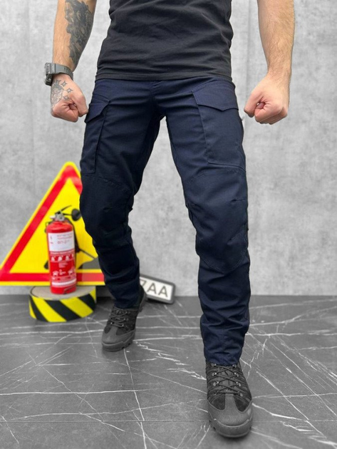 Тактические брюки Kayman МЧС Синий L - изображение 1