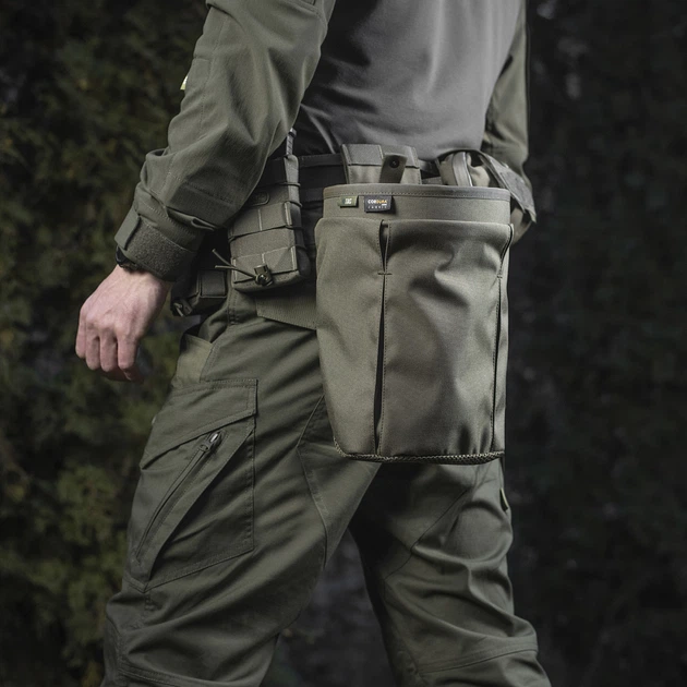 Сумка M-Tac сброса магазинов Lite Elite Ranger Green - Фото 8 Сумка M-Tac сброса магазинов Lite Elite Ranger Green - изображение 8