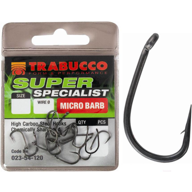 Гачки Trabucco Super Specialist 15шт. #06 - Фото 1 Гачки Trabucco Super Specialist 15шт. #06 - зображення 1