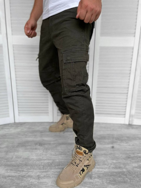 Тактичні штани leon Оліва XL - зображення 2