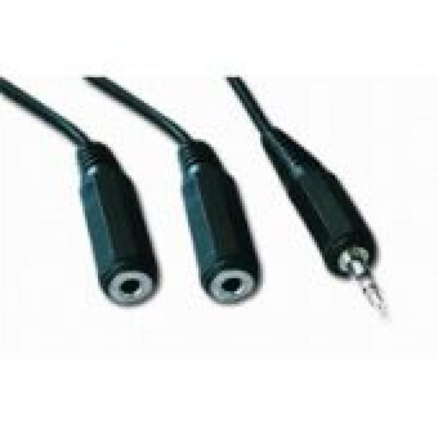Кабель мультимедійний Jack 3.5 mm M to 2xJack 3.5 mm F 5.0m Cablexpert ...
