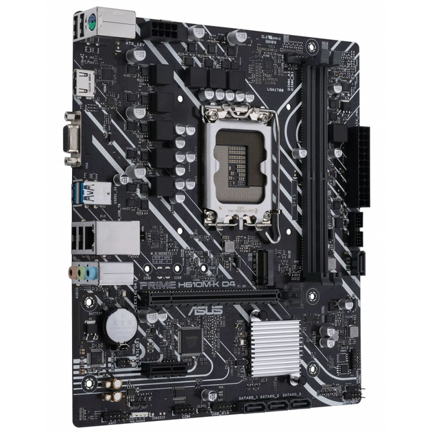 Материнская плата ASUS PRIME H610M-K D4 - изображение 3