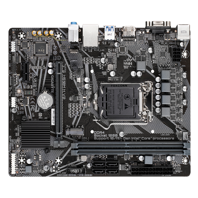 Материнская плата GIGABYTE H510M H (H510M H V2) - изображение 4