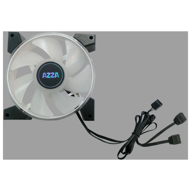 Кулер для корпуса Azza 1 X PRISMA DIGITAL RGB FAN 140mm (FFAZ-14DRGB-011) - изображение 4