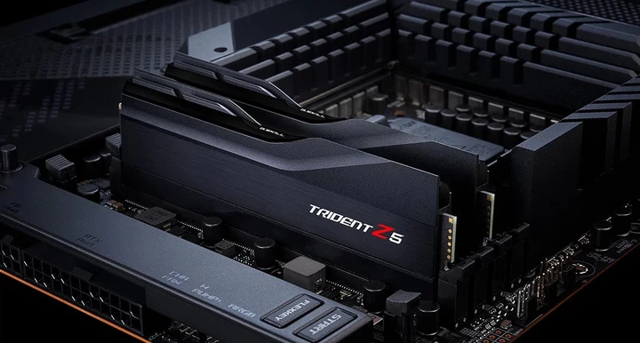 Модуль пам`ятi DDR5 2x16GB/5600 G.Skill Trident Z5 Black (F5-5600J4040C16GX2-TZ5K) - Фото 2 Модуль пам`ятi DDR5 2x16GB/5600 G.Skill Trident Z5 Black (F5-5600J4040C16GX2-TZ5K) - изображение 2