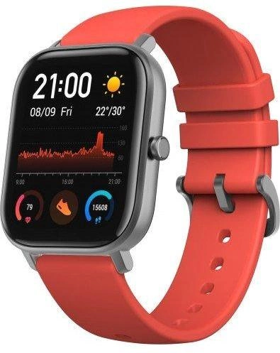 Smartwatch Amazfit GTS Vermillion Orange (6970100373585) - obraz 1