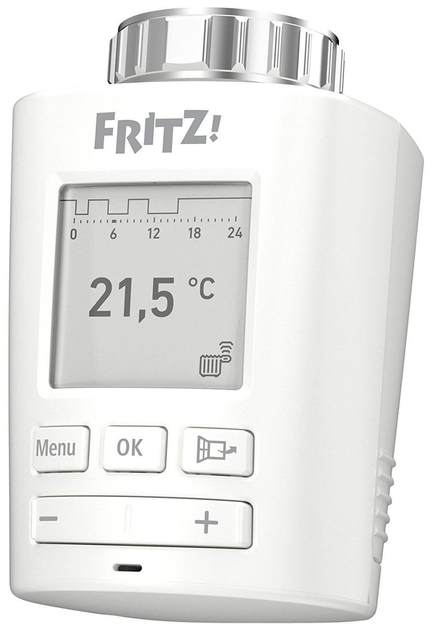 Inteligentny termostatyczny zawór grzejnikowy AVM "FRITZ!DECT 301" (4023125028229) - obraz 1