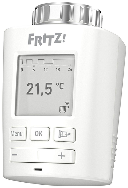 Inteligentny termostatyczny zawór grzejnikowy AVM "FRITZ!DECT 301" (4023125028229) - obraz 1