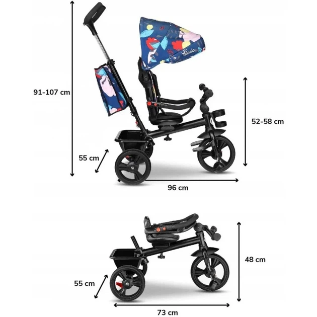 Детский велосипед Lionelo Haari Blue Navy (LO-HAARI BLUE NAVY) - изображение 4