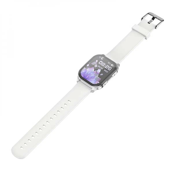 Смарт-годинник Hoco Y19 AMOLED Розумний (call version) BT 5.1 Track HeartRate IP68 BT 5.1, 300мАг Сріблястий - Фото 3 Смарт-годинник Hoco Y19 AMOLED Розумний (call version) BT 5.1 Track HeartRate IP68 BT 5.1, 300мАг Сріблястий - изображение 3
