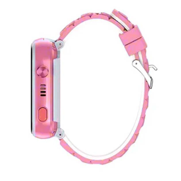Смарт-годинник XO H130 4G Kids Smart Watch Дитячий з GPS 1.83” touch screen Рожевий - изображение 4