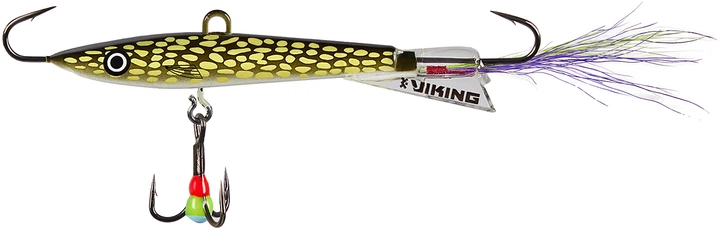 Балансир Viking Fishing Yeti Ice Jig 90mm 46.0g #13 Just Pike (177836) 1919.02.67 - Фото 1 Балансир Viking Fishing Yeti Ice Jig 90mm 46.0g #13 Just Pike (177836) 1919.02.67 - изображение 1