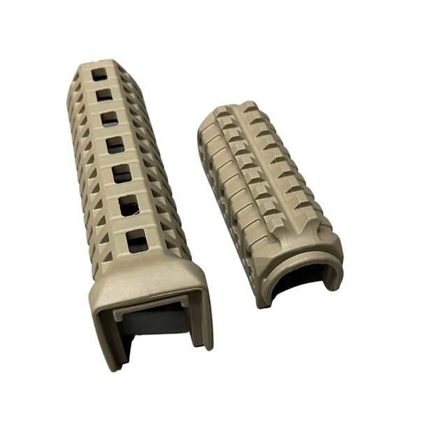 Цевье на АК 47/74 DLG TACTICAL (DLG-133), полимерное, цвет Койот, 1 планка пикатинни, с креплением M-LOK - изображение 3