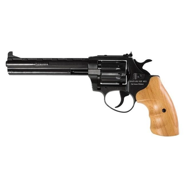 Револьвер под патрон Флобера Safari (Сафари) РФ 461М (рукоять бук) - изображение 1