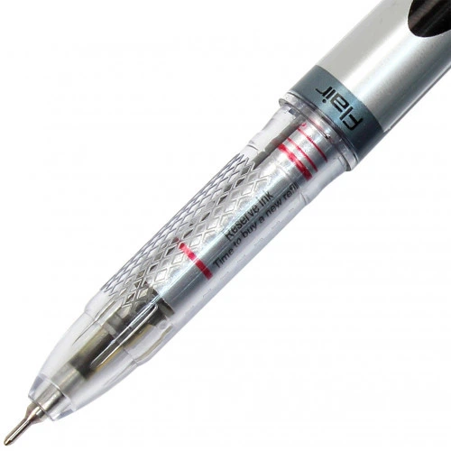 Ручки масляные "Flair" Writo-meter 10 км черные, 743 (12 штук) --KM104P - изображение 3
