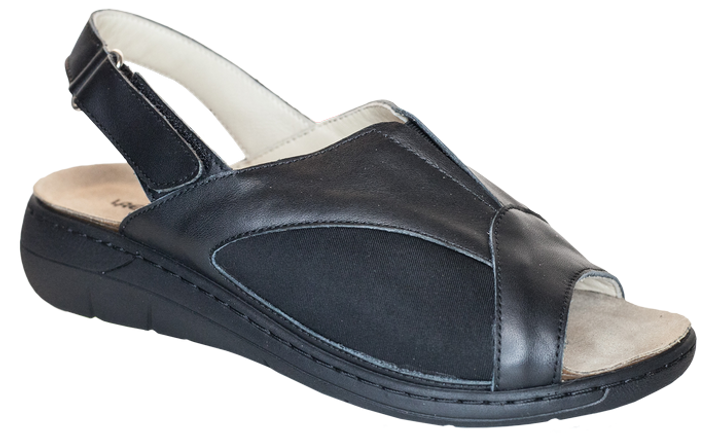 Ортопедические сандалии 4Rest Orto черные 22-004 - размер 38 - изображение 1