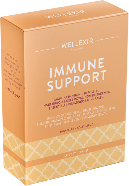 Suplement diety Wellexir Immune Support 60 kapsułek (5714720911014) - obraz 1