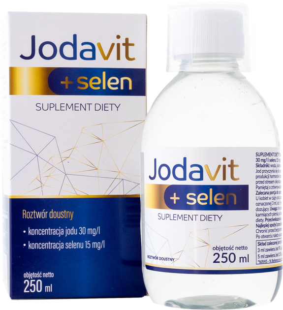 Suplement diety Jodavit + Selen 250 ml (5906395564088) - obraz 1