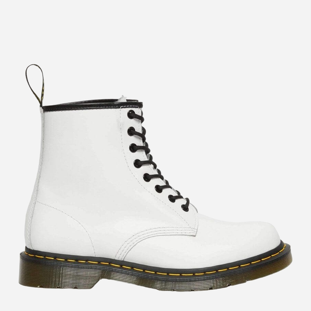 Glany damskie skórzane wysokie Dr. Martens 11822100 36 (3UK) 22 cm Białe (800090908398) - obraz 1