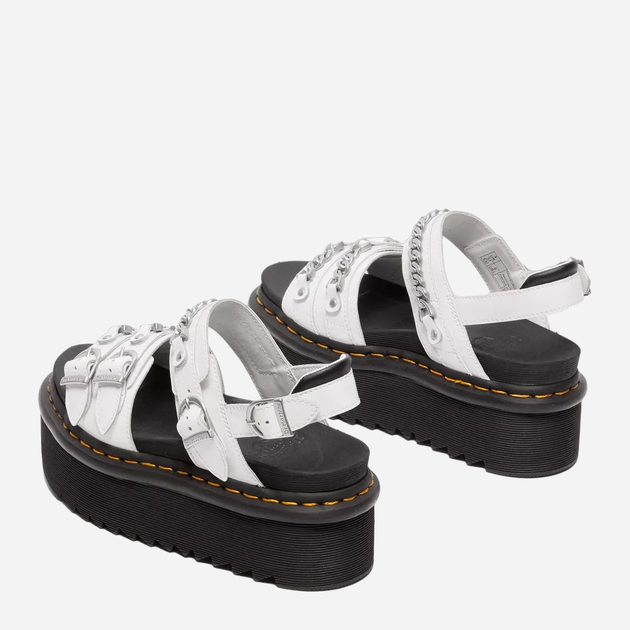 Sandały damskie skórzane Dr.Martens 27301100 37 (4UK) 23 cm Białe (190665464467) - obraz 5