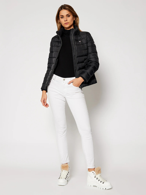 Куртка зимова жіноча Tommy Jeans DW0DW08588-BDS S Чорна (8720111064518) - зображення 5