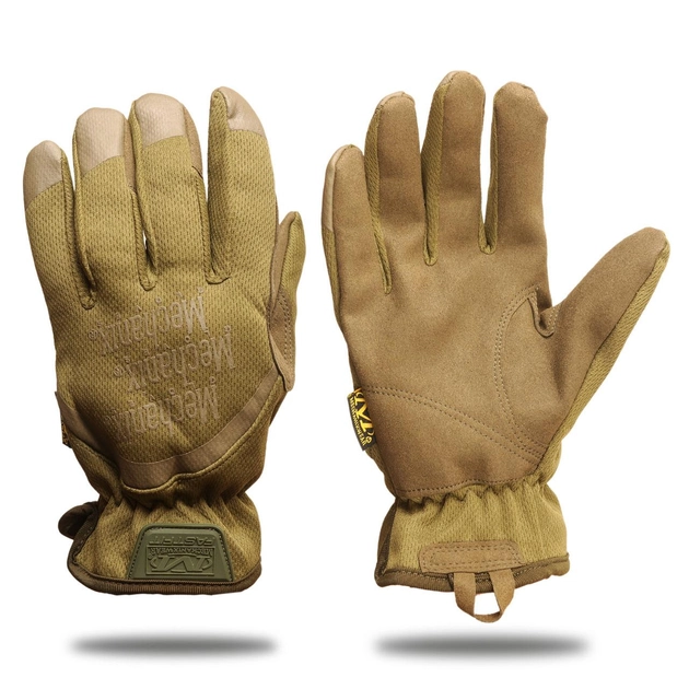Тактичні рукавички з пальцями Mechanix wear 9025_XXL_Beige - зображення 1