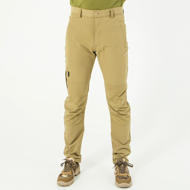 Брюки чоловічі Combat Tactical колір коойот, тканини стрейч-кулір, Туреччина, XL - зображення 1