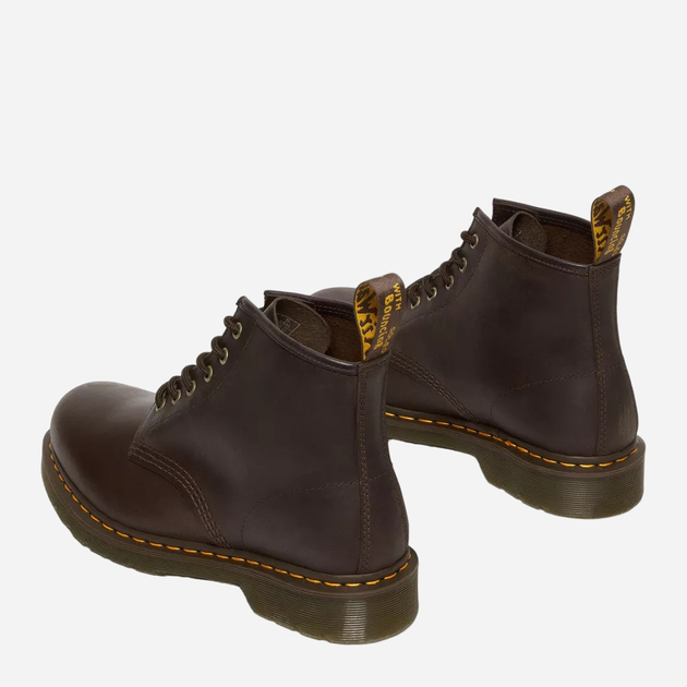 Glany damskie skórzane Dr. Martens 27761201 39 (6UK) 24.5 cm Ciemnobrązowe (190665488425) - obraz 4