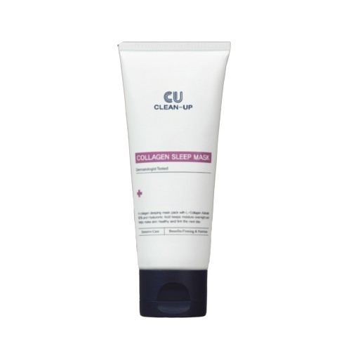 Ночная коллагеновая маска для лица CUSKIN Сlean-Up Collagen Sleep Mask 70 г - Фото 1 Ночная коллагеновая маска для лица CUSKIN Сlean-Up Collagen Sleep Mask 70 г - изображение 1