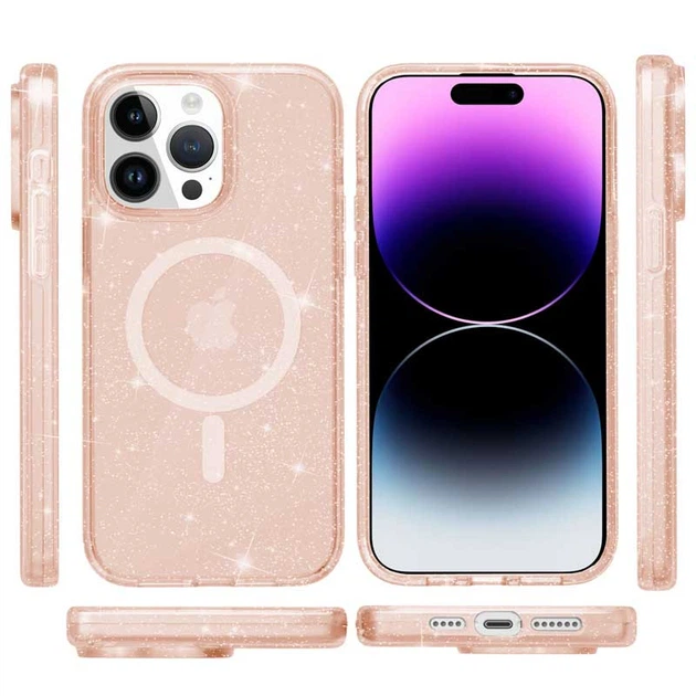 Чехол Galaxy Sparkle MagFit TPU для Apple iPhone 14 Pro (00000066250_3) - Фото 2 Чехол Galaxy Sparkle MagFit TPU для Apple iPhone 14 Pro (00000066250_3) - изображение 2
