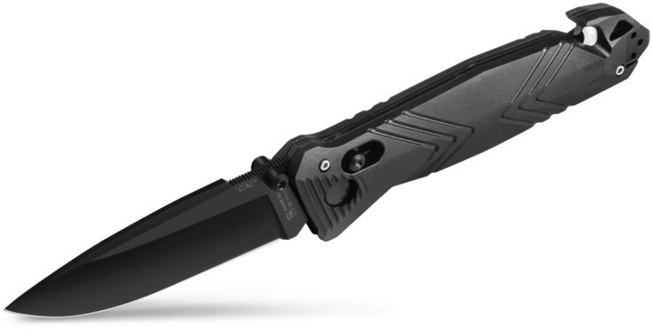 Нож Tb Outdoor CAC Nitrox PA6 стропорез штопор стеклобой Черный (11060061) - изображение 2