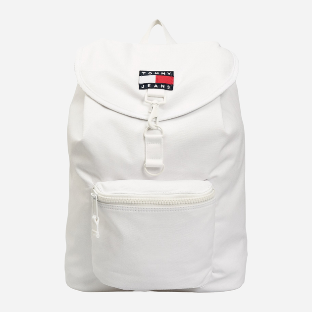 Рюкзак чоловічий Tommy Hilfiger Tjm Heritage Flap Backpack AM0AM07405 Білий (8720113727442) - зображення 1