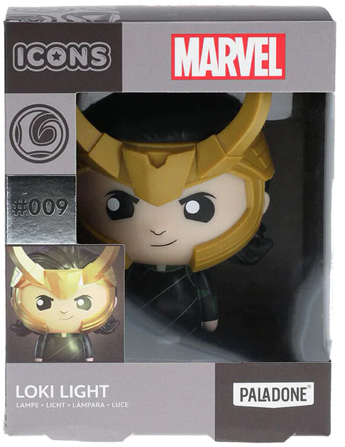 Лампа Paladone Loki Icon Light (5055964767211) - зображення 1