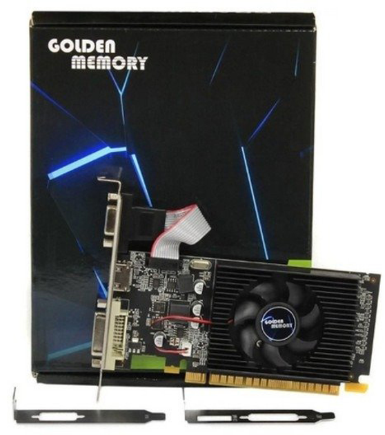 Видеокарта Golden Memory PCI-Ex GeForce GT710 2GB DDR3 (64bit) (DVI ...