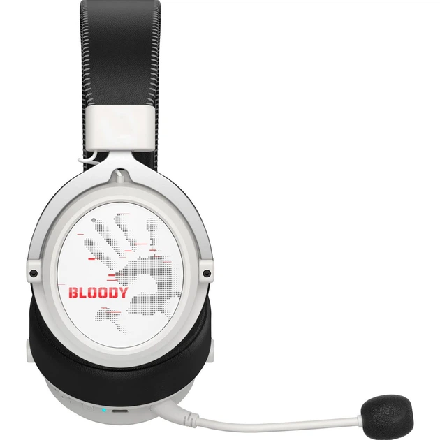 Ігрова гарнітура Bloody MR590 (Sport White), колір чорно-білий (MR590 (Sport White)) - Фото 4 Ігрова гарнітура Bloody MR590 (Sport White), колір чорно-білий (MR590 (Sport White)) - изображение 4