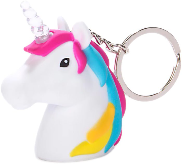 Брелок Kikkerland Unicorn LED keychain (KRL78-EU) (0612615092303) - зображення 3