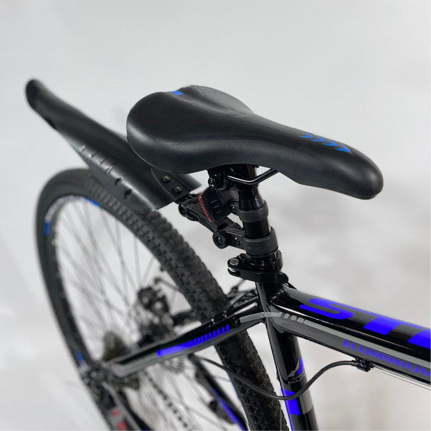Гірський велосипед Cross Stinger 27.5" Чорно-Синій 18" рама/зріст від 170 - 185 см - зображення 5