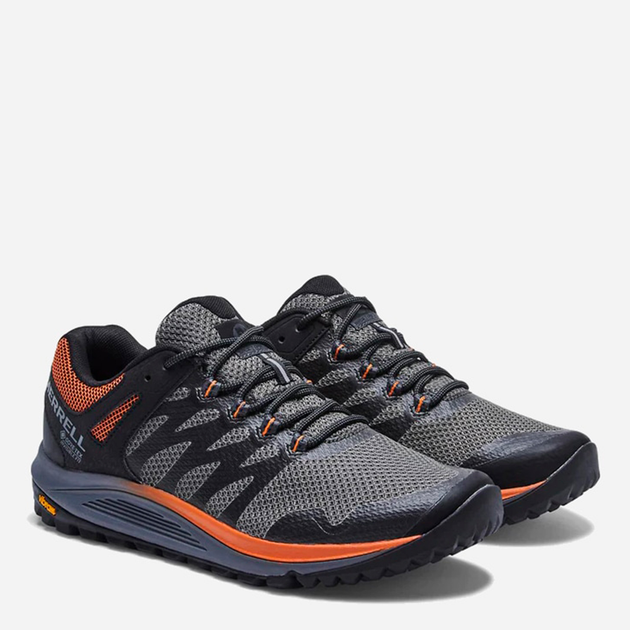 Чоловічі кросівки для бігу з Gore-Tex Merrell Nova 2 GTX J067081 41.5 (8US) 26 см Сірі (194917755532) - зображення 2