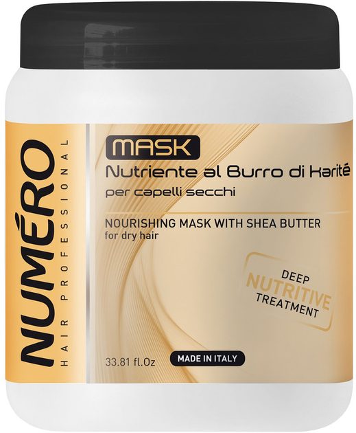 Маска для волос Numero Nourishing питательная с маслом карите 1000 мл ...