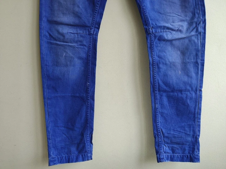 Мужские плотные штаны Freeman Slim Taper Fit Scotch&Soda Amsterdam Blauw 30/32 Синий - Фото 4 Мужские плотные штаны Freeman Slim Taper Fit Scotch&Soda Amsterdam Blauw 30/32 Синий - изображение 4