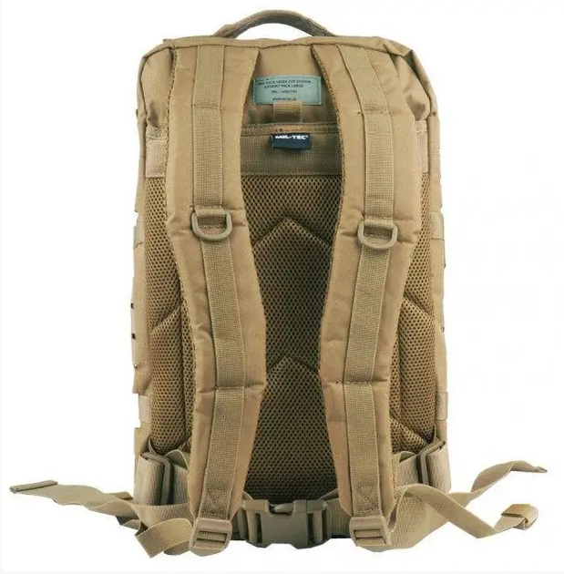 Тактический рюкзак Mil-Tec ASSAULT Laser Cut L Coyote 20л 14002605 - изображение 5