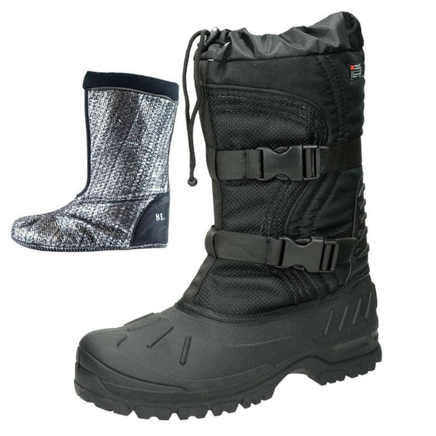 Ботинки Mil-Tec Зимние утепленные снеговые 39р. Черные (12876000-006-39) M-T - изображение 2