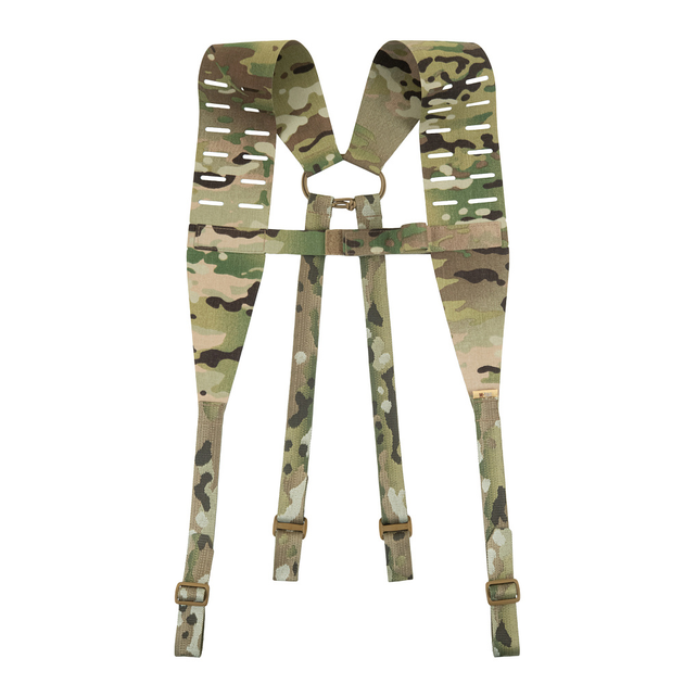 M-Tac плечові ремені для тактичного поясу Laser Cut Multicam, військові плечові ремені мультикам, тактичні - зображення 2