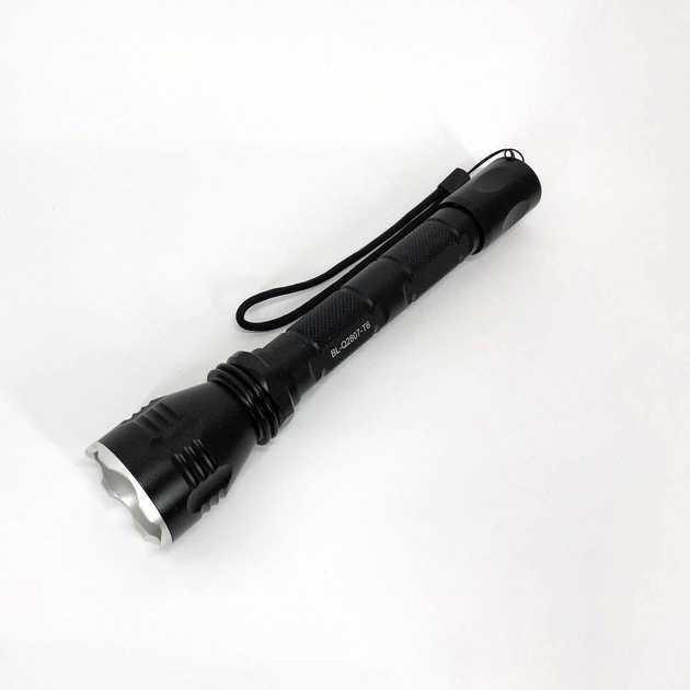 Ліхтарик світлодіодний ручний акумуляторний портативний Police Q2807-T6 - зображення 2
