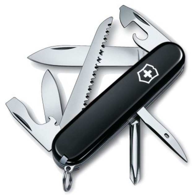 Ніж Victorinox Hiker 91 мм Чорний (1.4613.3) - зображення 1