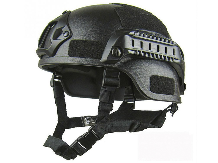 Тренировочный шлем Fast для страйкбола защитный шлем Черный (1011-336-11) - изображение 1