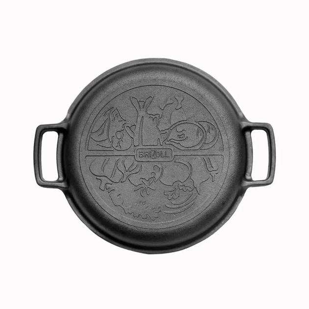 Крышка-сковорода чугунная Brizoll Accessories A400KS 40 см – фото ...